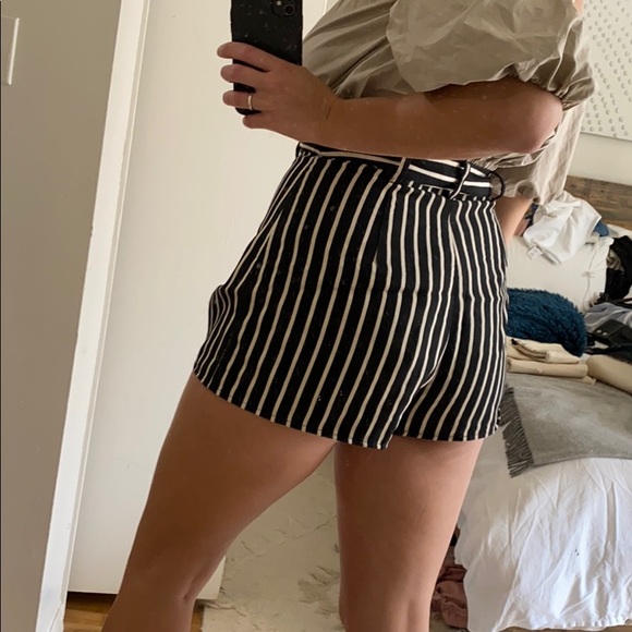 Revolve Lovers & Friends Striped High Waisted Short - Picture 5 of 5